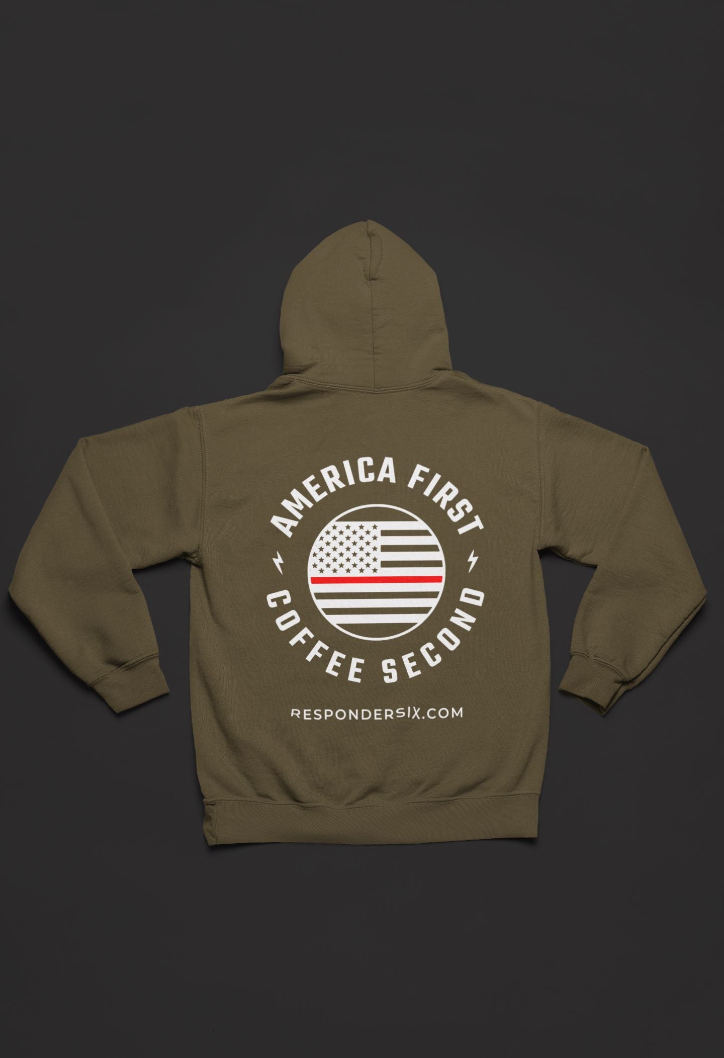 Thin Red Line Hoodie