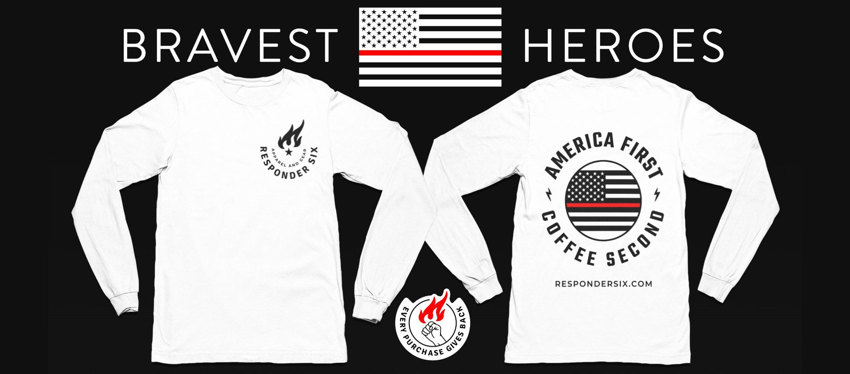 Thin Red Line Long Sleeve