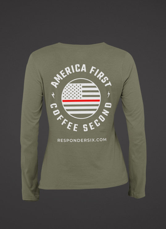 Thin Red Line Long Sleeve