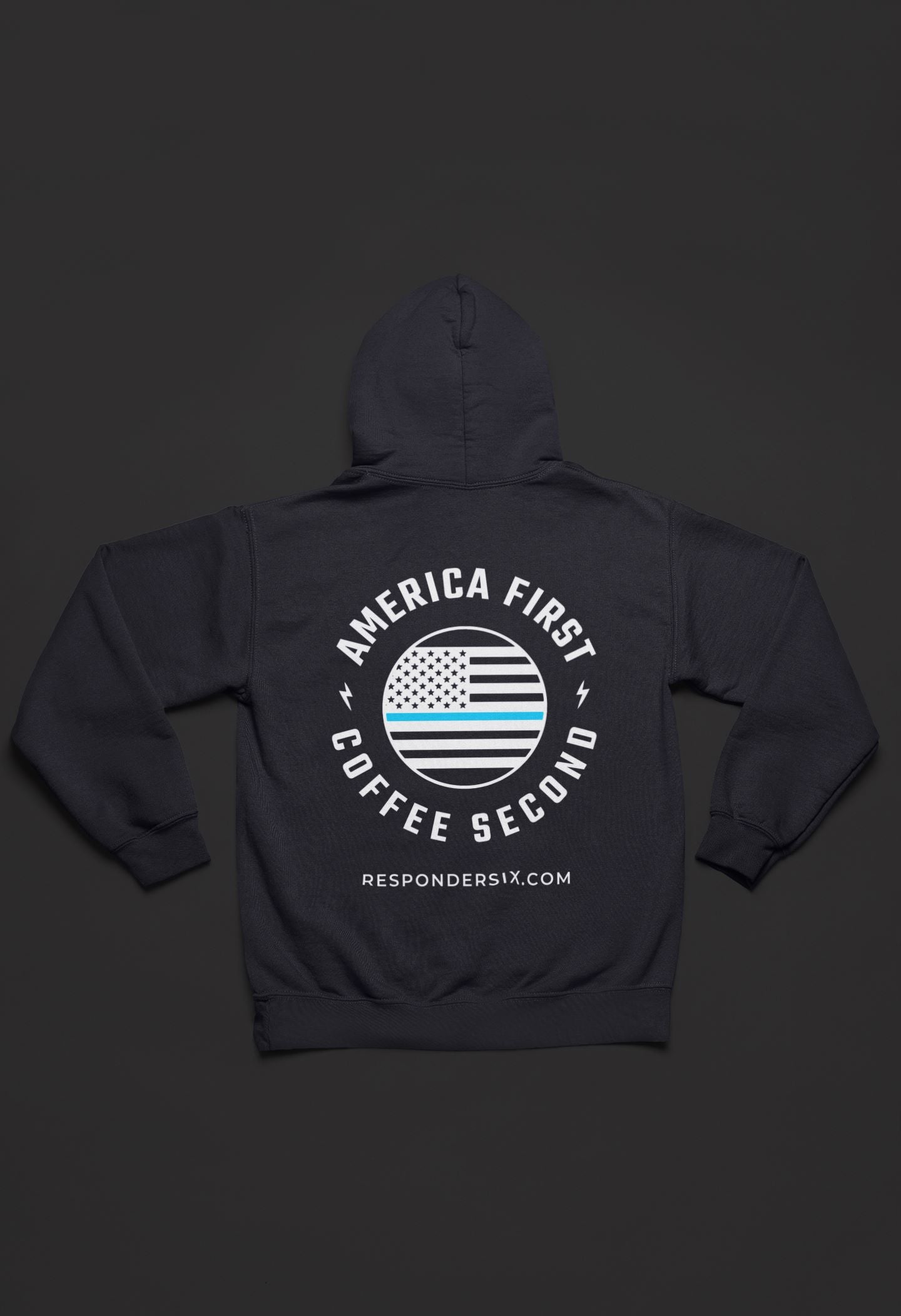 America First Coffee Second RN Hoodie