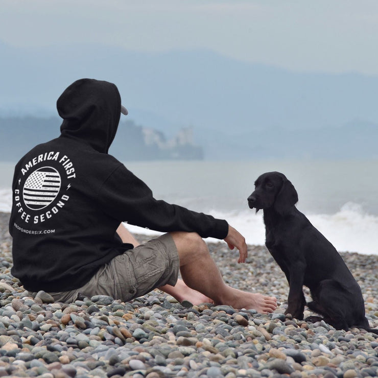 Vintage American Coffee Hoodie