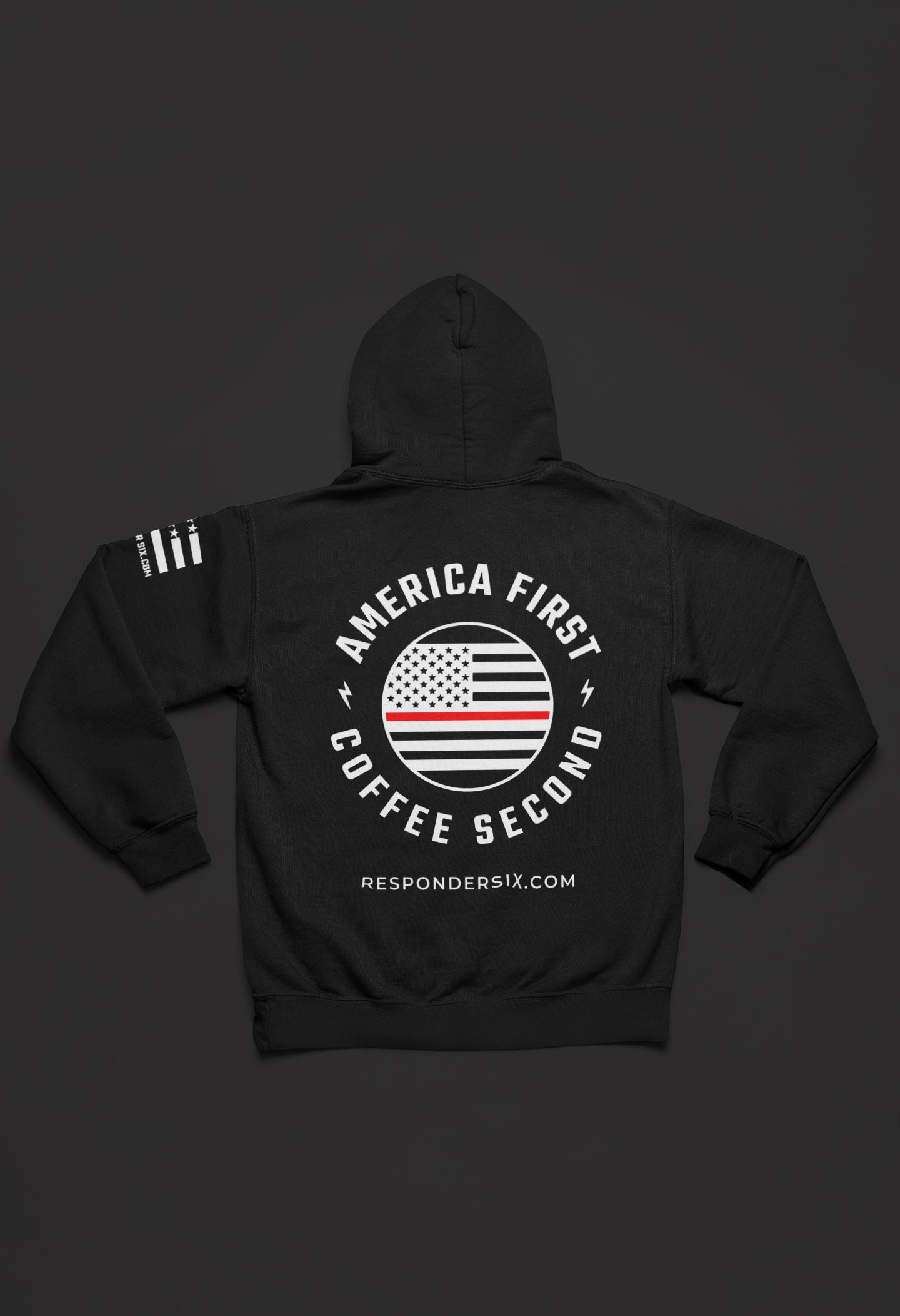 Thin Red Line Hoodie