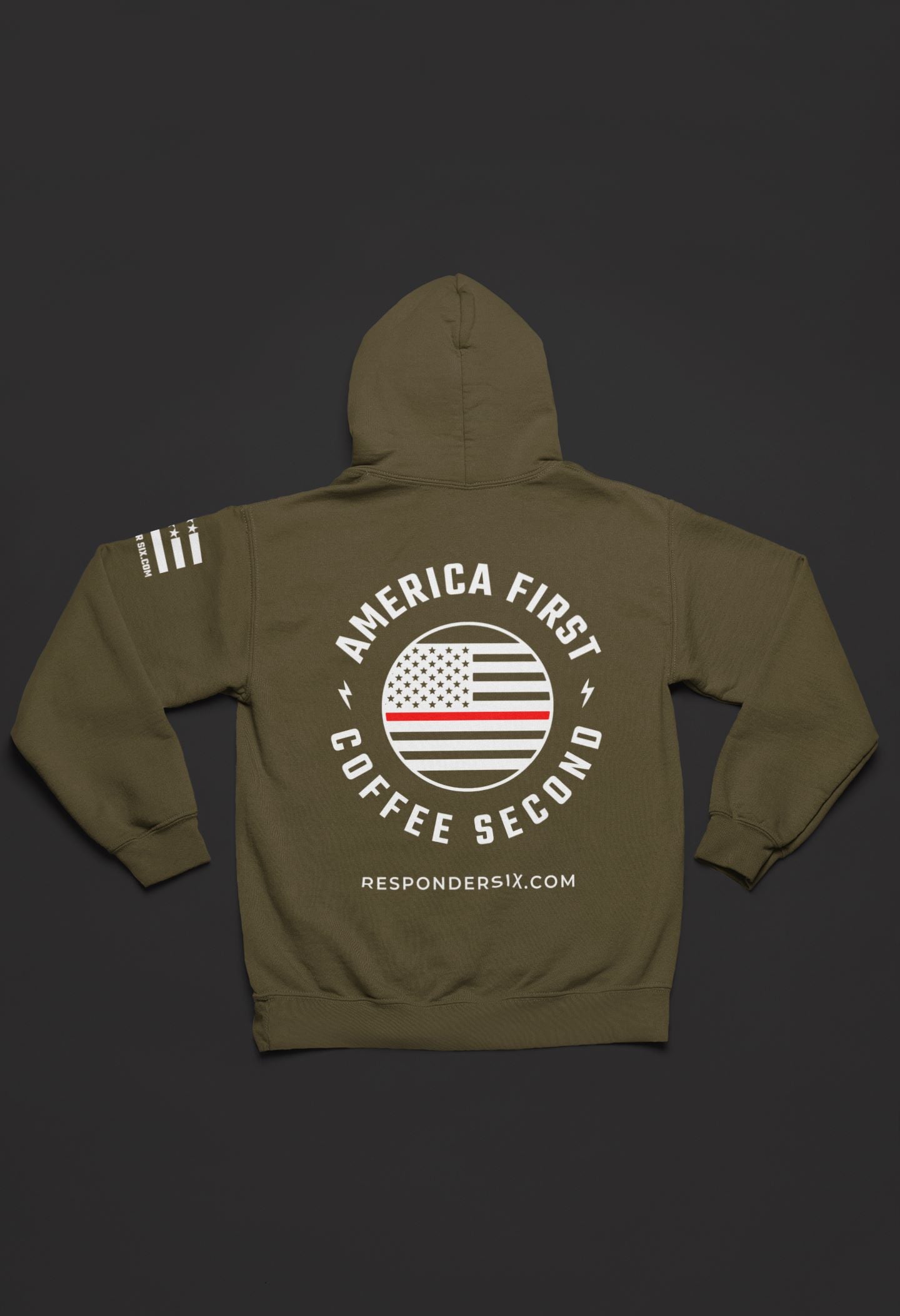 Thin Red Line Hoodie