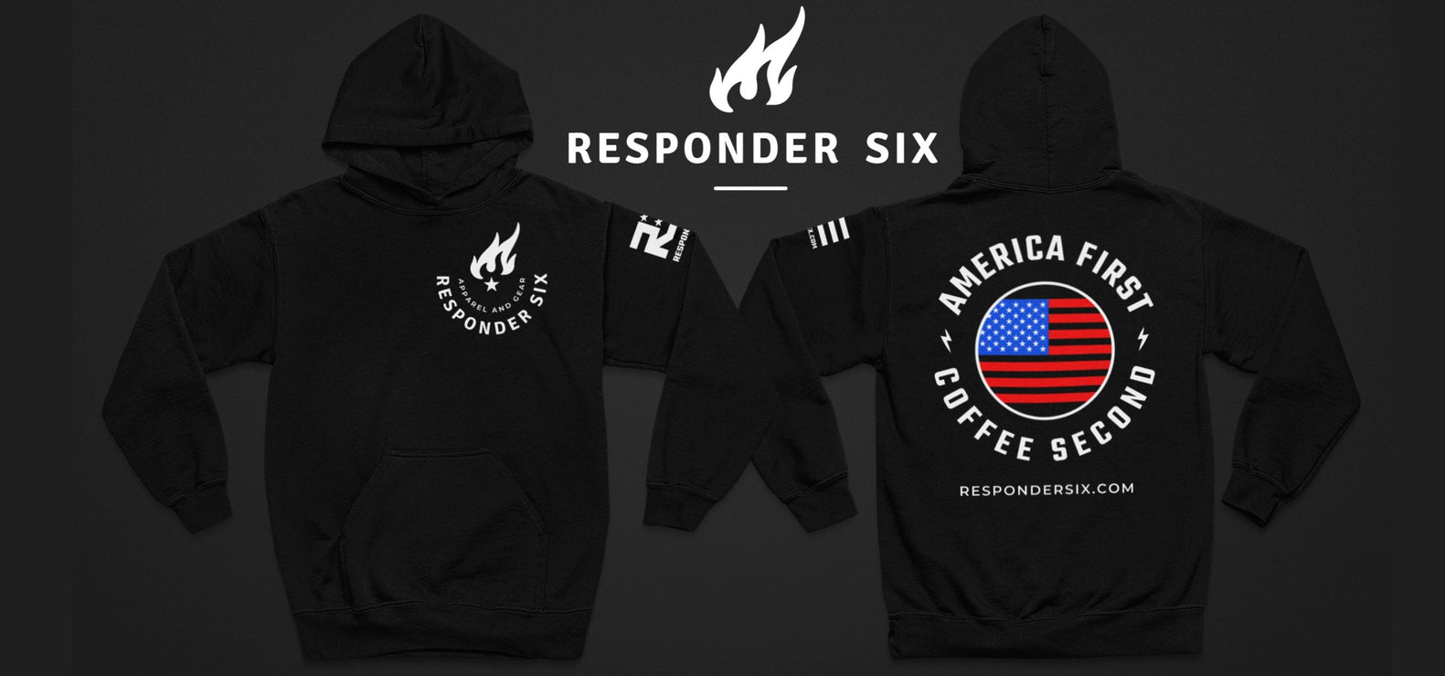 America First Coffee Second Hoodie
