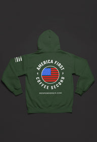 America First Coffee Second Hoodie