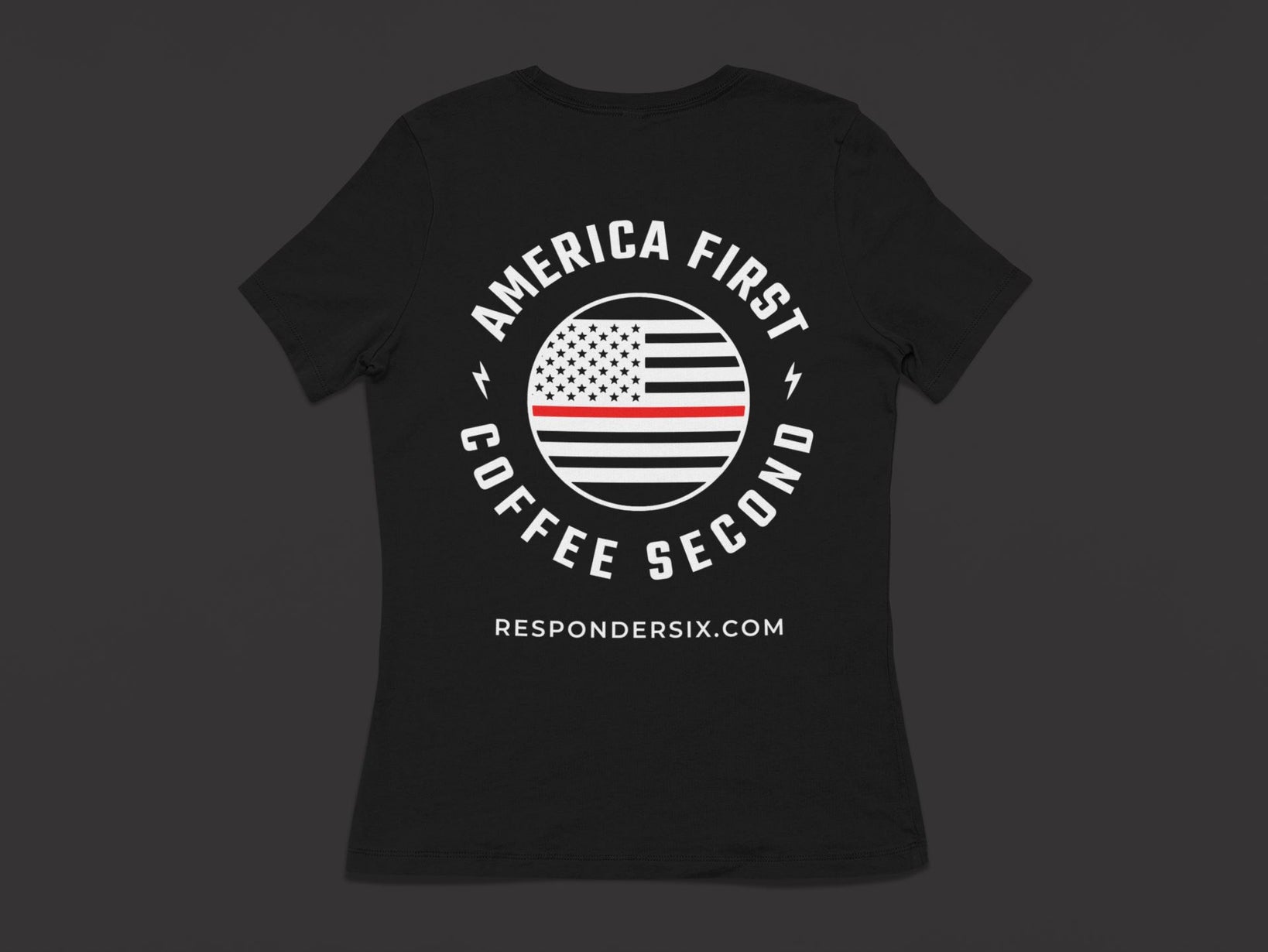 Thin Red Line Short Sleeve T-Shirt