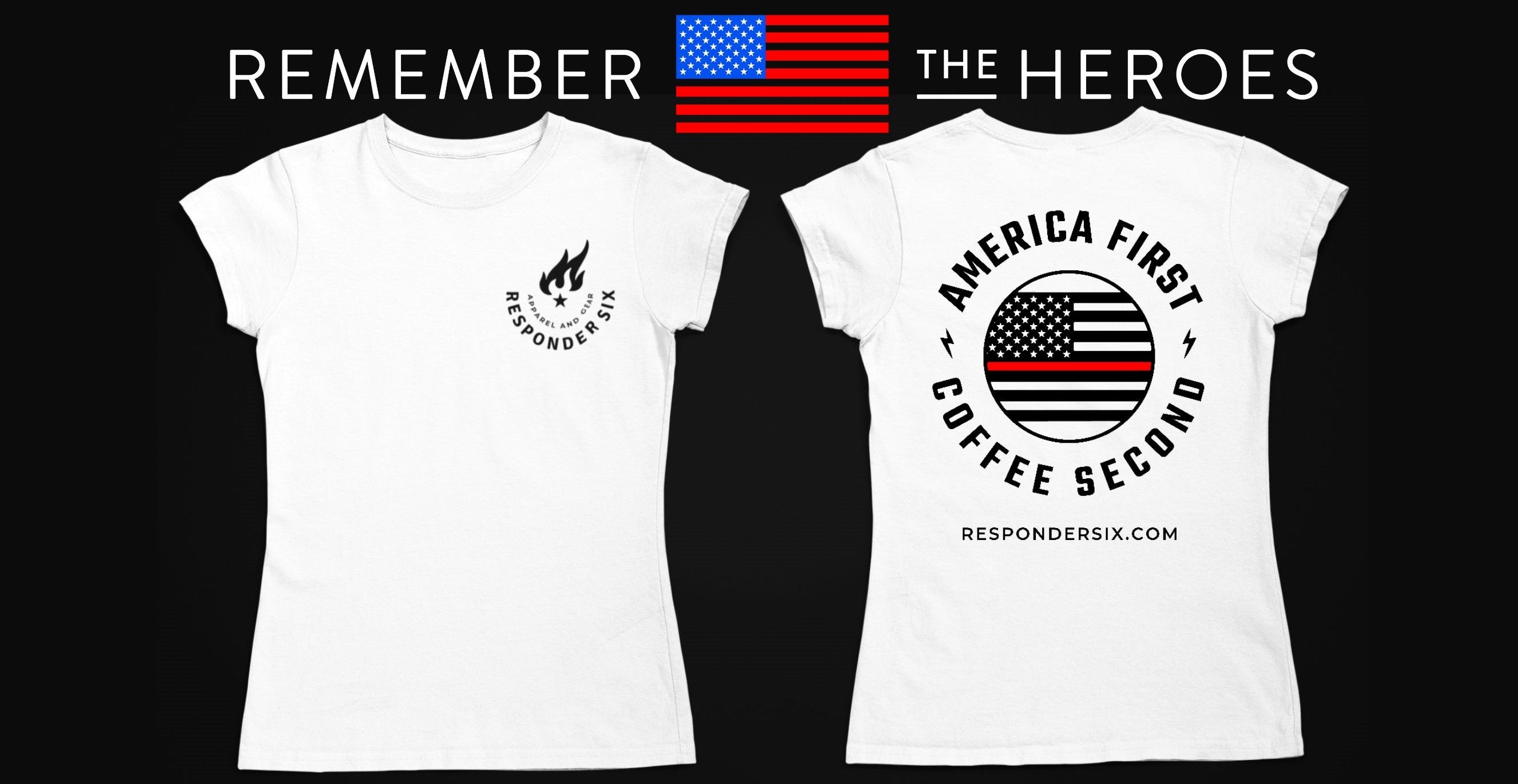 Thin Red Line Short Sleeve T-Shirt