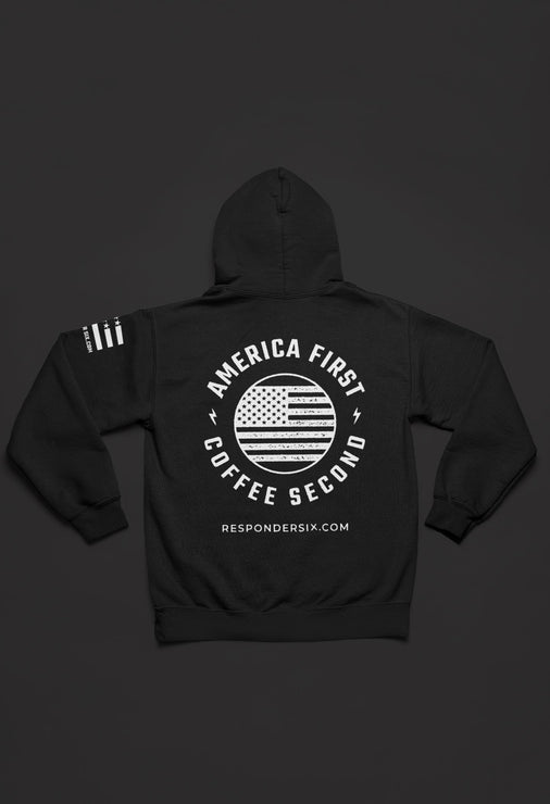 Vintage American Coffee Hoodie