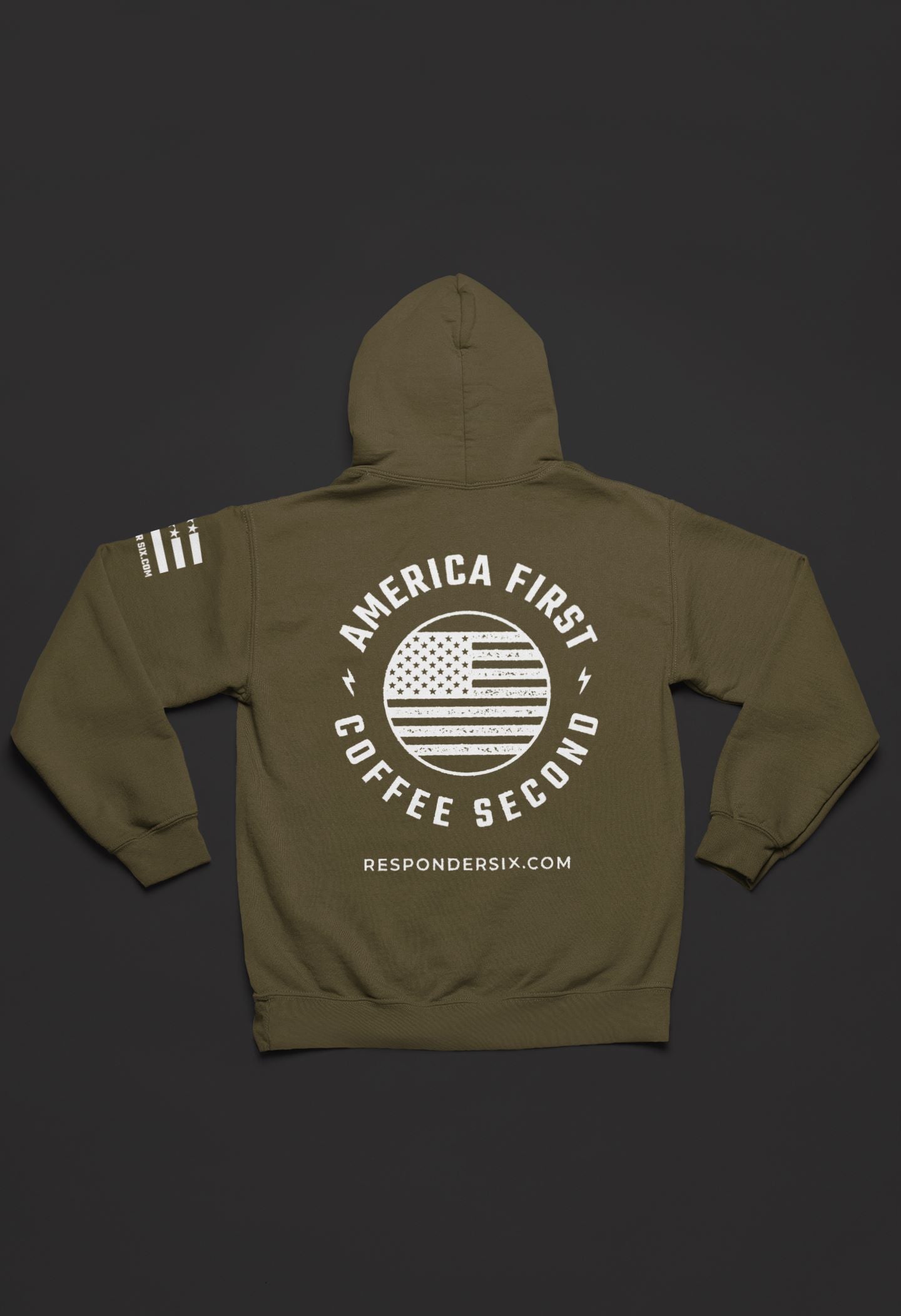 Vintage American Coffee Hoodie