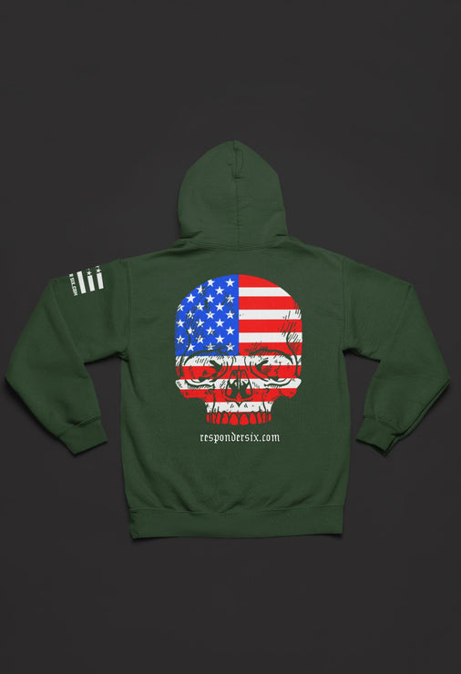 American Skull Hoodie