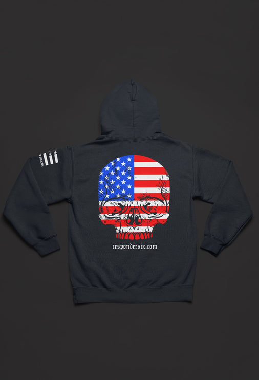 American Skull Hoodie