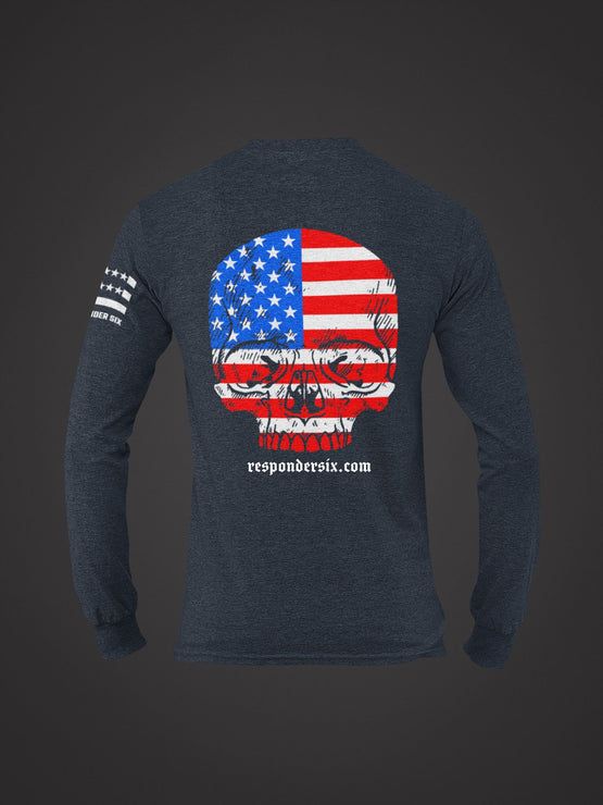 American Skull Long Sleeve