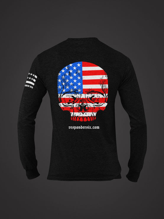 American Skull Long Sleeve