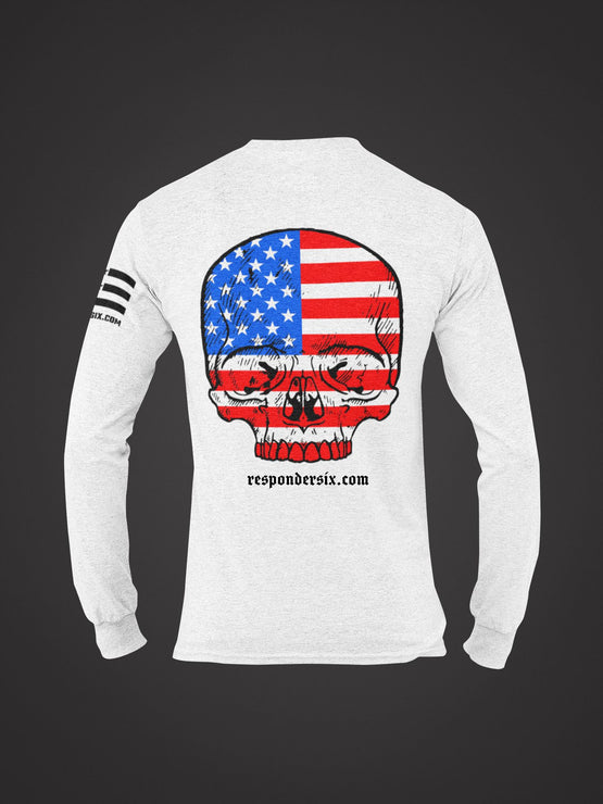 American Skull Long Sleeve