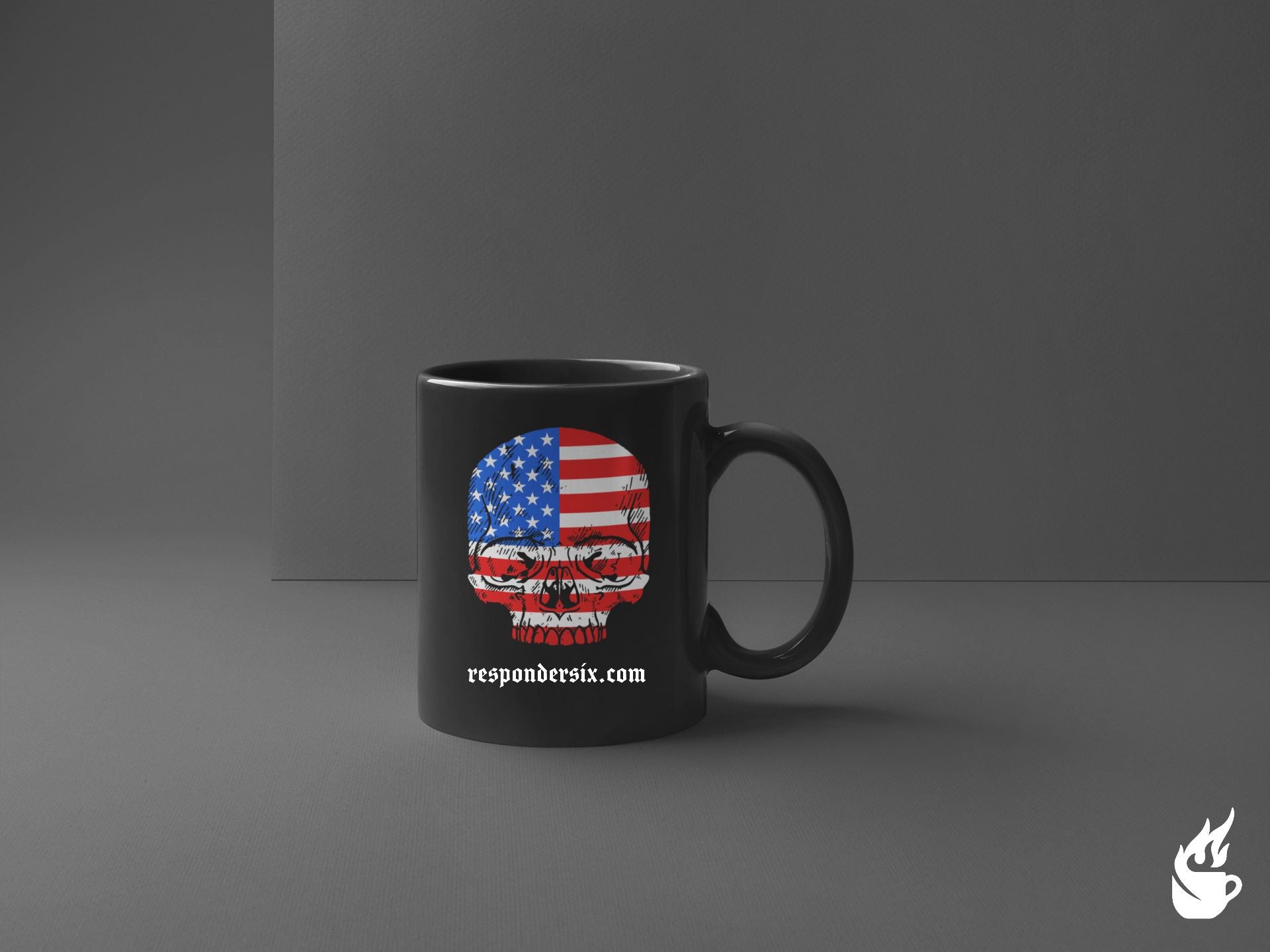 American Skull Mug