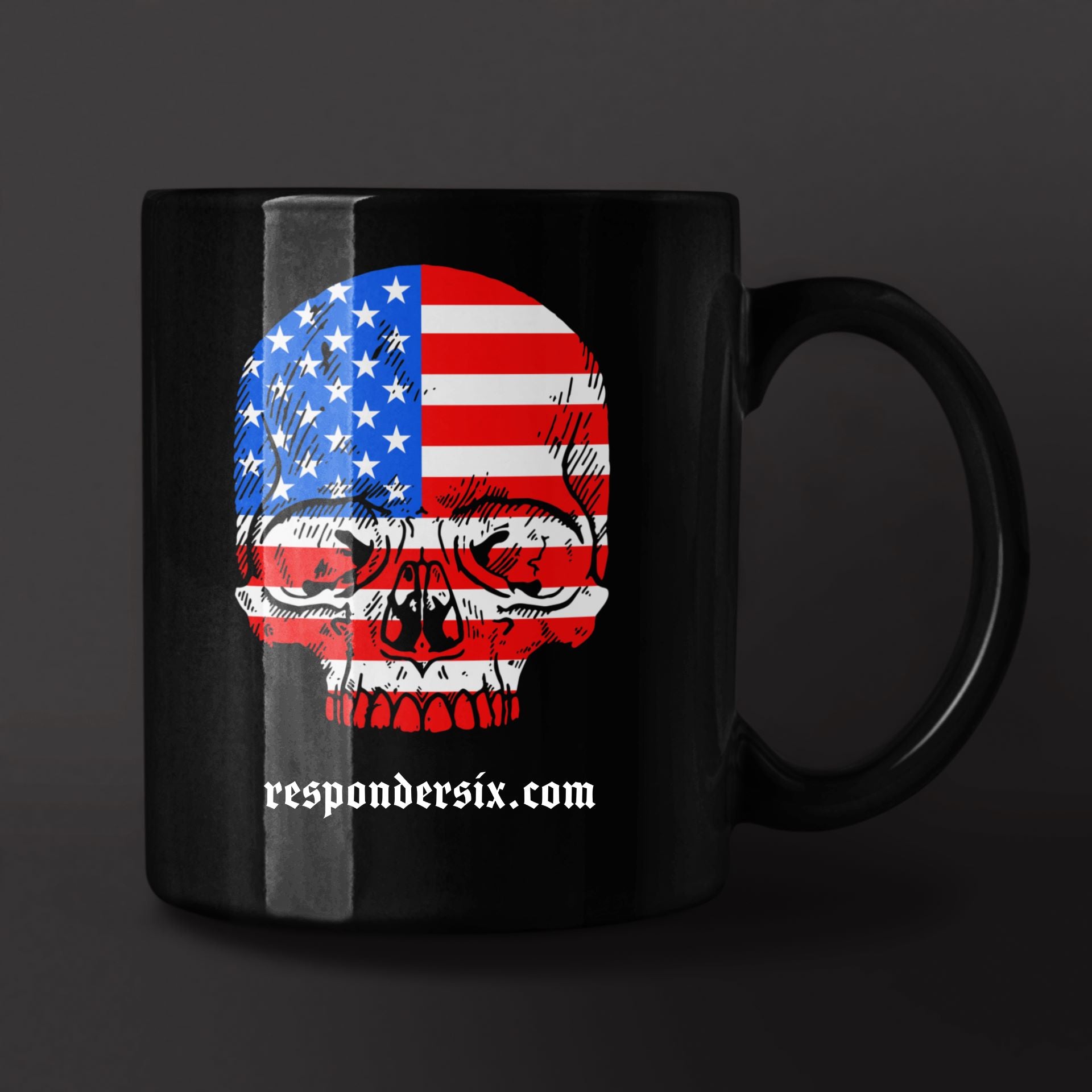 American Skull Mug