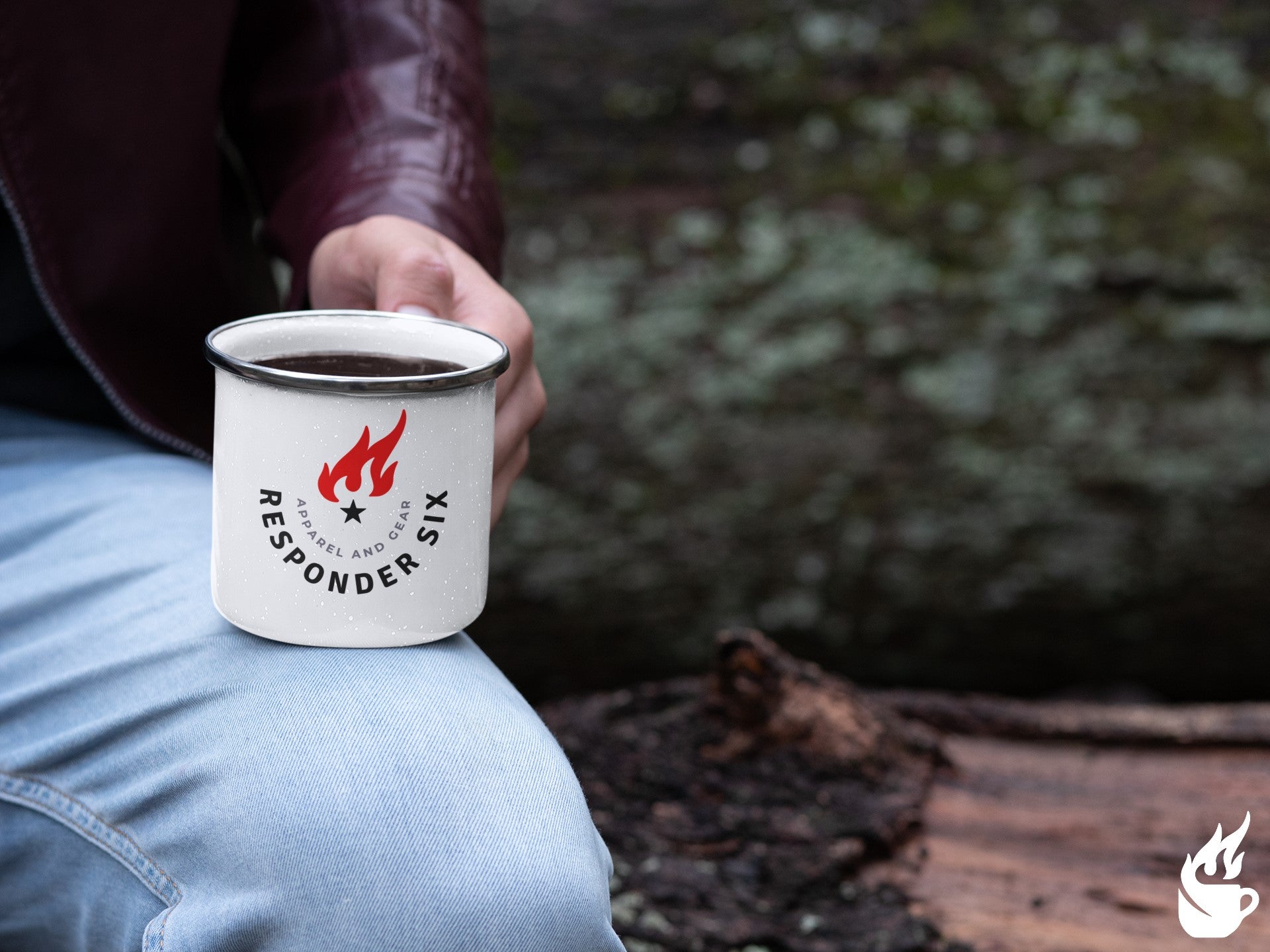 Responder Six Camping Mug (Fire Red)