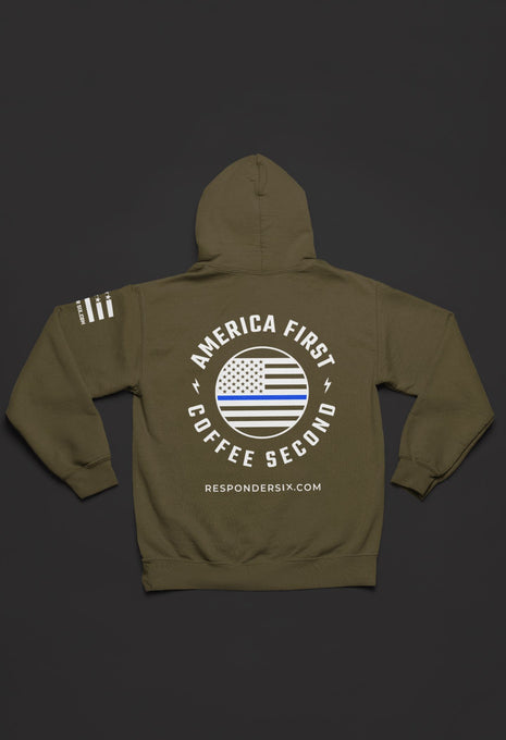 Thin Blue Line Hoodie