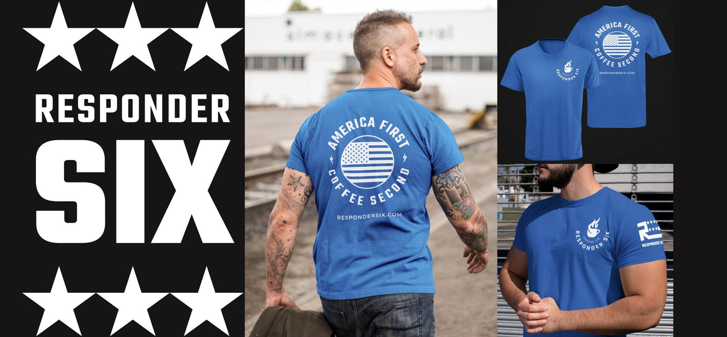 Police Blue Responder T-Shirt