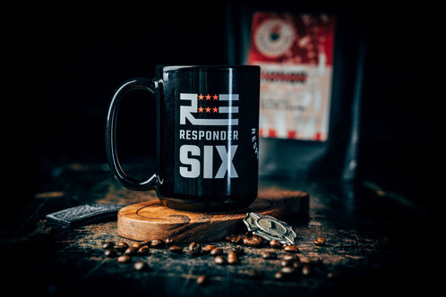 Responder Six Black Mug