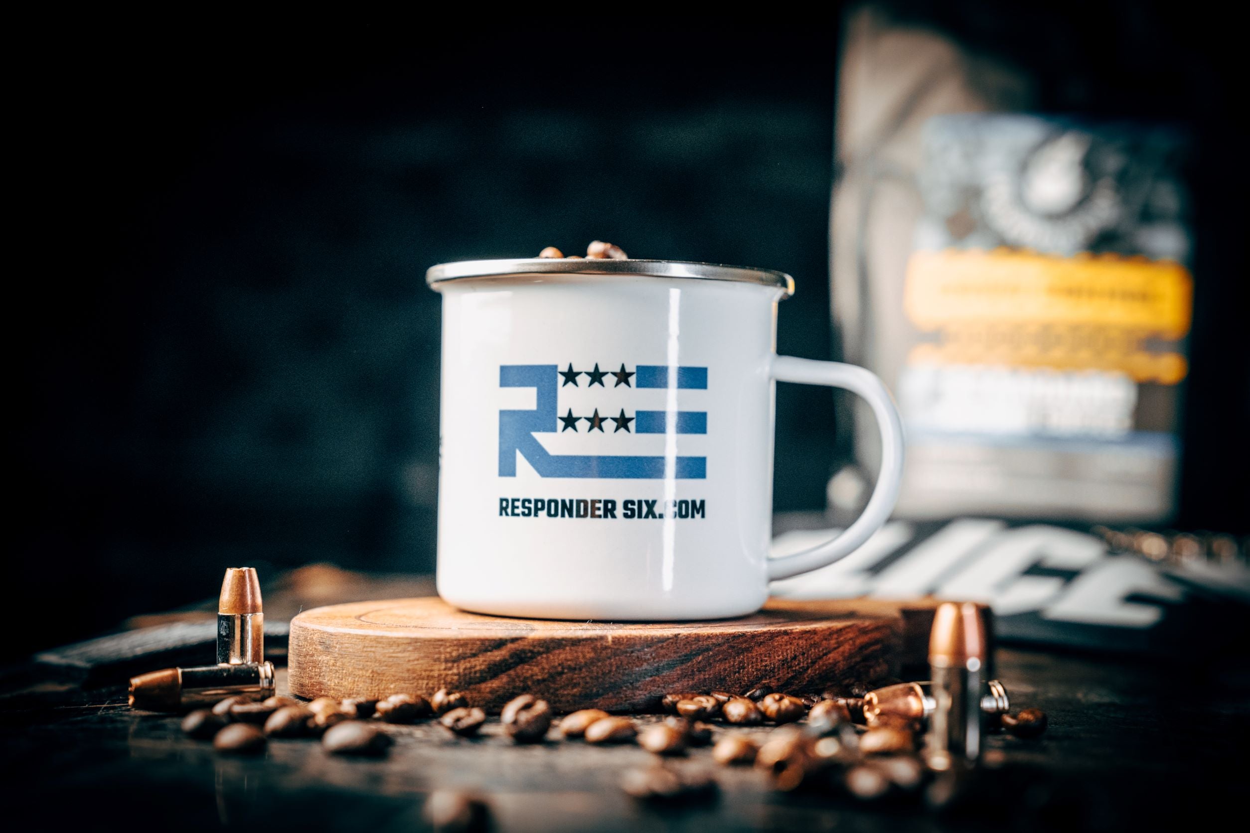 Responder Six Camping Mug (Police Blue)