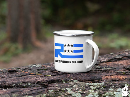 Responder Six Camping Mug (Police Blue)
