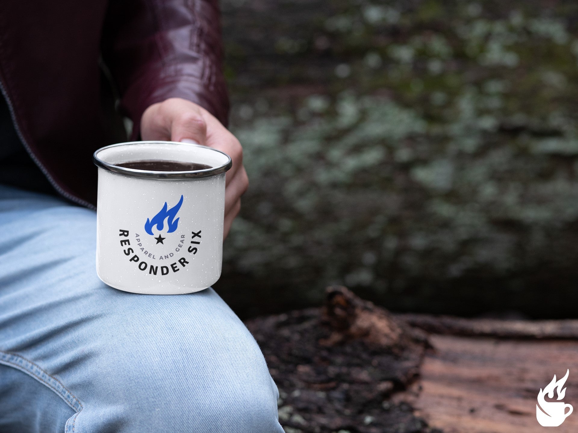 Responder Six Camping Mug (Police Blue)