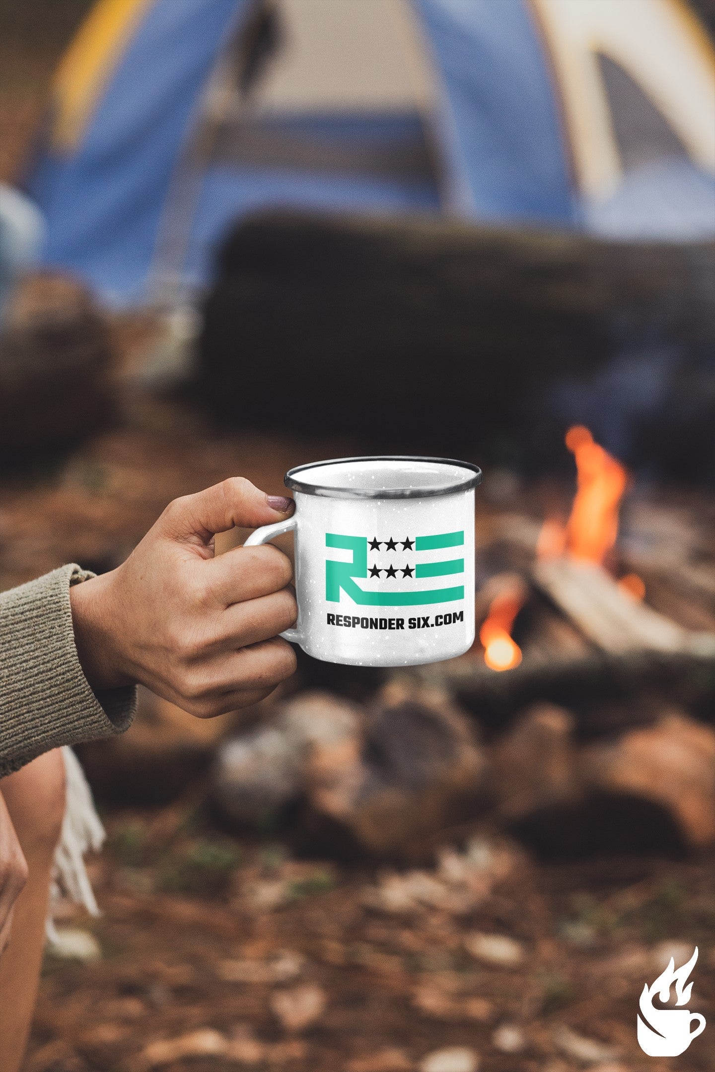 Responder Six Camping Mug (Green)