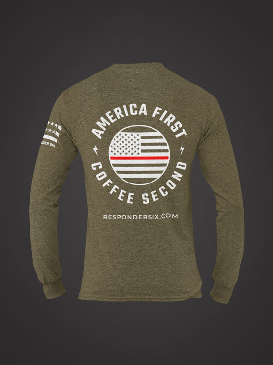 Thin Red Line Long Sleeve